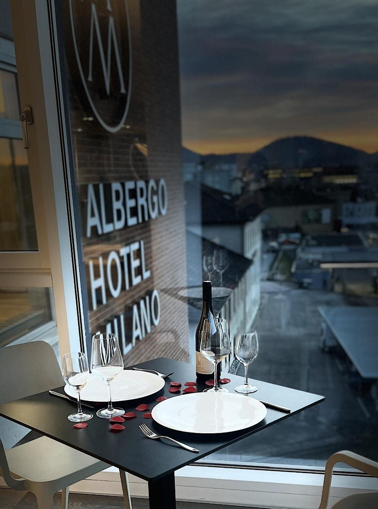 Hotel Albergo Milano Mendrisio Exterior photo