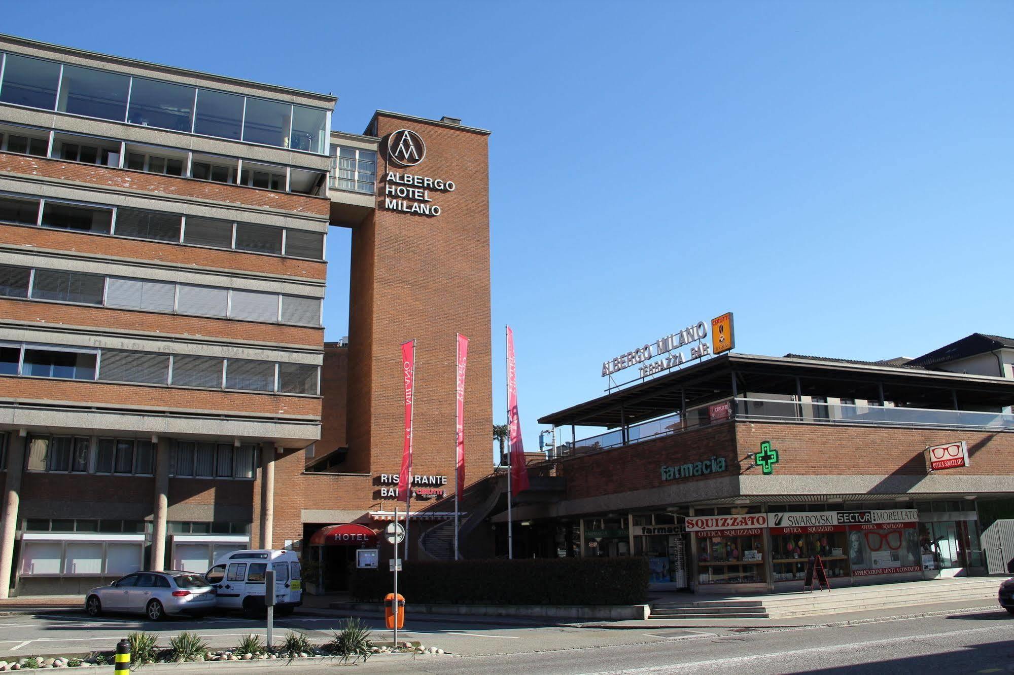 Hotel Albergo Milano Mendrisio Exterior photo